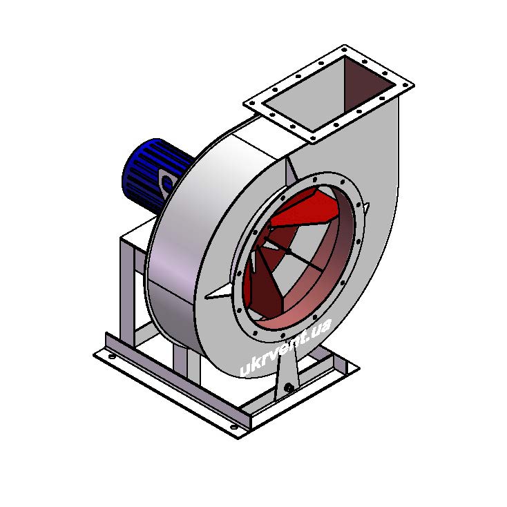 Вентилятор ВЦП110-43-5.2 (0,9Dн)-1-Л0-ОН-ст3-1081-(з дв.)2,2-1500-1420-80-У2