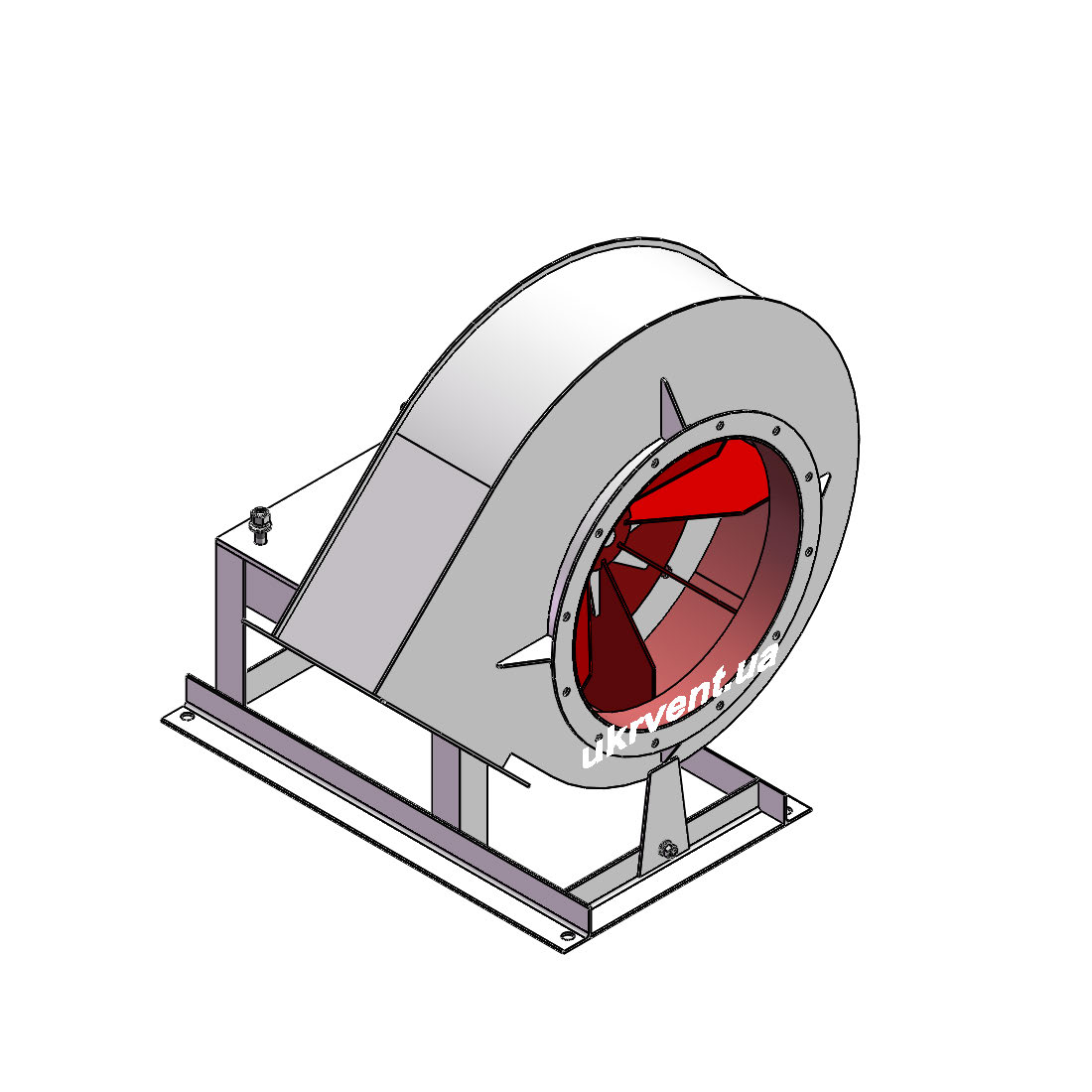 Вентилятор ВЦП110-43-5.2 (0,9Dн)-1-Л135-ОН-ст3-1081-(без дв.)11-3000-2940-80-У2