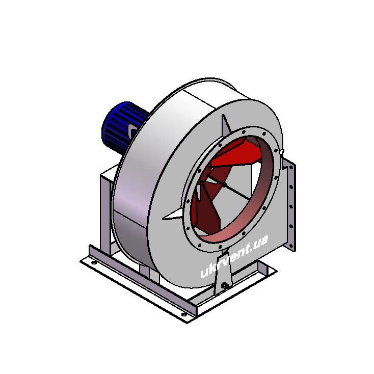 Вентилятор ВЦП110-43-5.2 (0,9Dн)-1-Л270-ОН-ст3-1081-(з дв.)2,2-1500-1420-80-У2