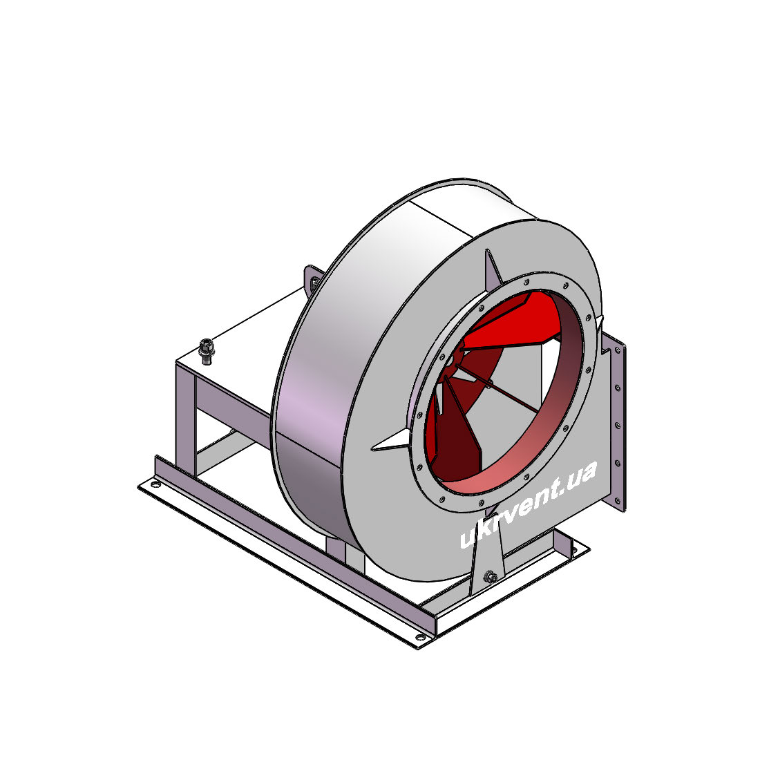 Вентилятор ВЦП110-43-5.2 (0,9Dн)-1-Л270-ОН-ст3-1081-(без дв.)11-3000-2940-80-У2
