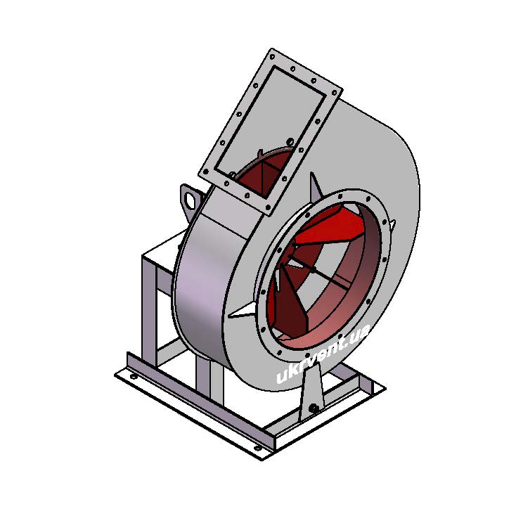 Вентилятор ВЦП110-43-5.2 (0,9Dн)-1-Л45-ОН-ст3-1081-(без дв.)2,2-1500-1420-80-У2