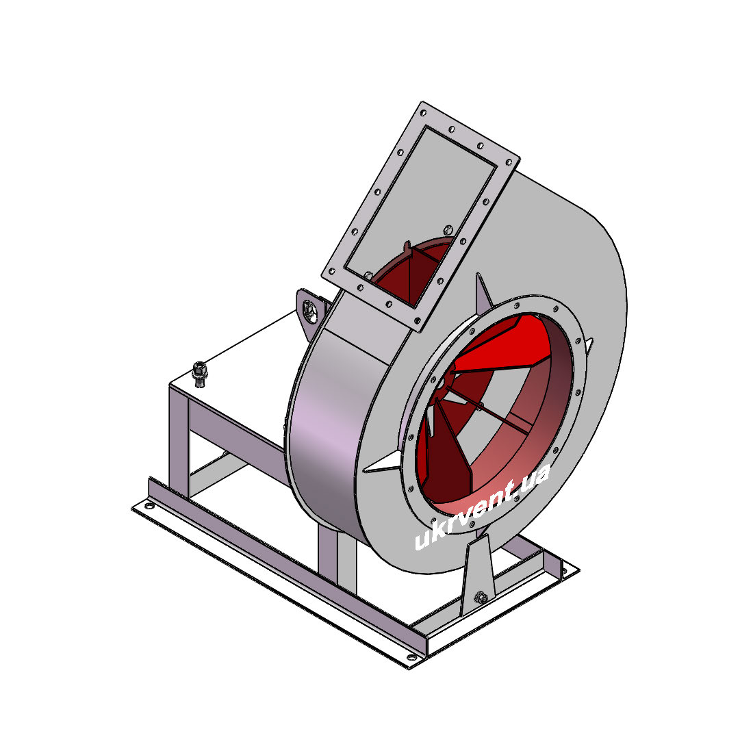 Вентилятор ВЦП110-43-5.2 (0,9Dн)-1-Л45-ОН-ст3-1081-(без дв.)11-3000-2940-80-У2
