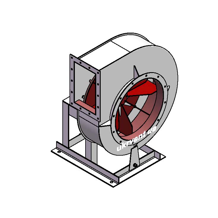 Вентилятор ВЦП110-43-5.2 (0,9Dн)-1-Л90-ОН-ст3-1081-(без дв.)2,2-1500-1420-80-У2