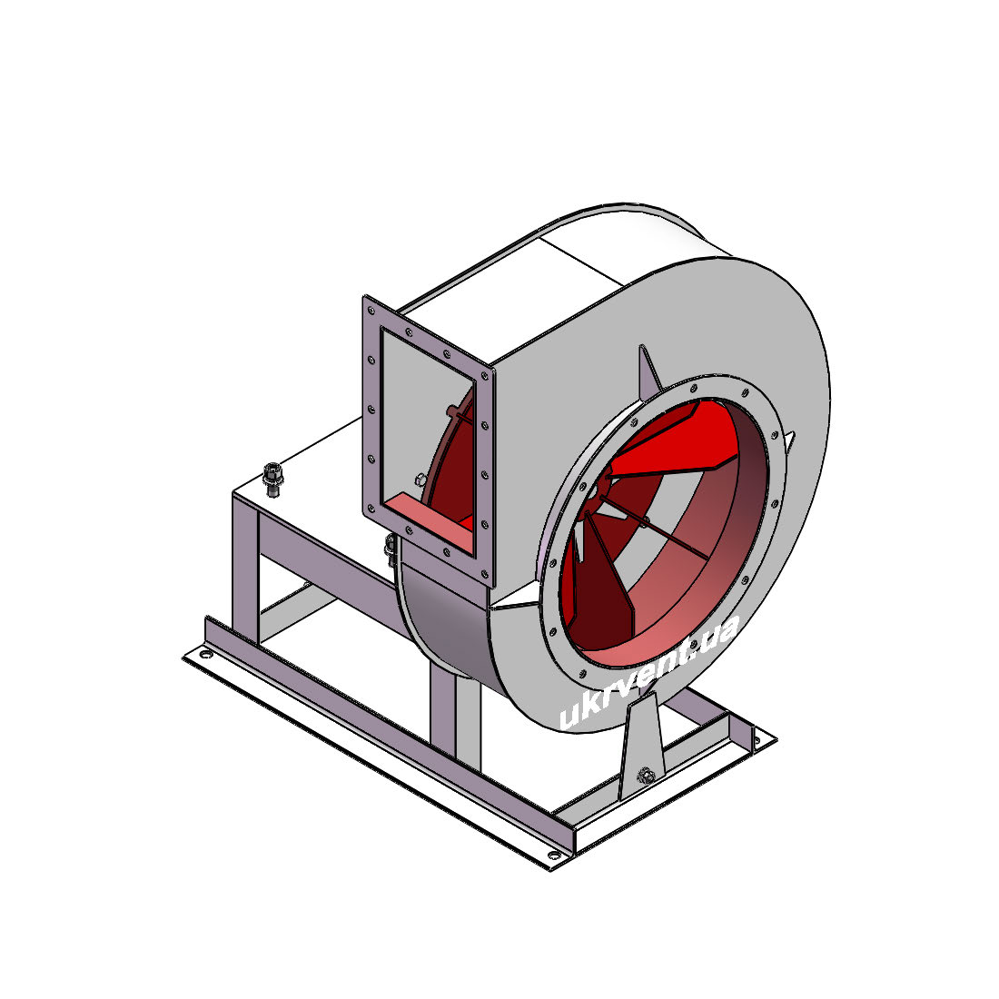 Вентилятор ВЦП110-43-5.2 (0,9Dн)-1-Л90-ОН-ст3-1081-(без дв.)11-3000-2940-80-У2