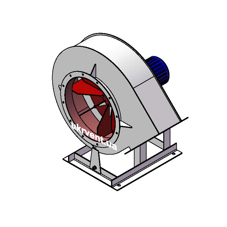 Вентилятор ВЦП110-43-5.2 (0,9Dн)-1-Пр135-ОН-ст3-1081-(з дв.)2,2-1500-1420-80-У2