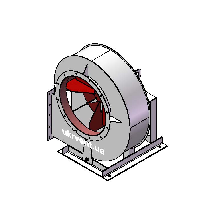 Вентилятор ВЦП110-43-5.2 (0,9Dн)-1-Пр270-ОН-ст3-1081-(без дв.)2,2-1500-1420-80-У2