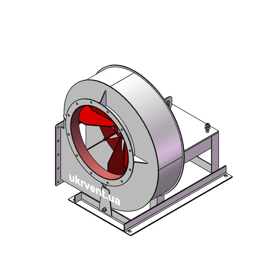 Вентилятор ВЦП110-43-5.2 (0,9Dн)-1-Пр270-ОН-ст3-1081-(без дв.)11-3000-2940-80-У2