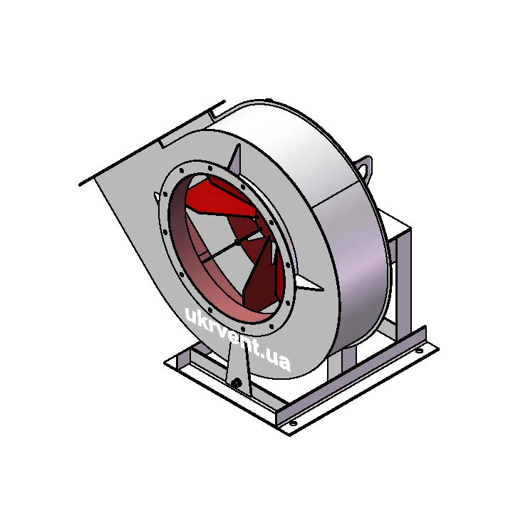 Вентилятор ВЦП110-43-5.2 (0,9Dн)-1-Пр315-ОН-ст3-1081-(без дв.)2,2-1500-1420-80-У2