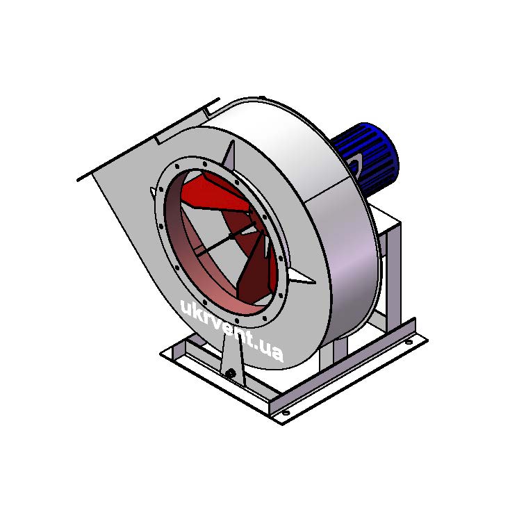 Вентилятор ВЦП110-43-5.2 (0,9Dн)-1-Пр315-ОН-ст3-1081-(з дв.)2,2-1500-1420-80-У2