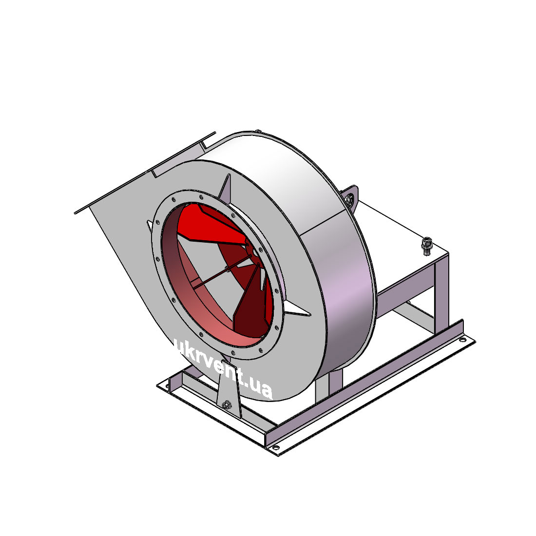 Вентилятор ВЦП110-43-5.2 (0,9Dн)-1-Пр315-ОН-ст3-1081-(без дв.)11-3000-2940-80-У2