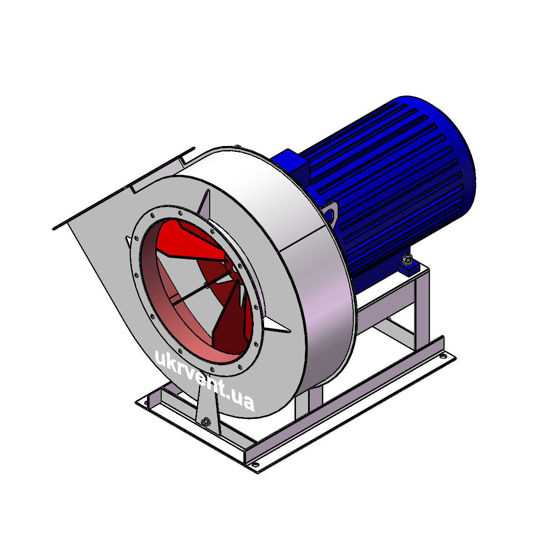 Вентилятор ВЦП110-43-5.2 (0,9Dн)-1-Пр315-ОН-ст3-1081-(з дв.)11-3000-2940-80-У2