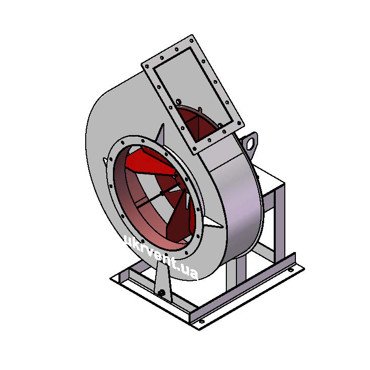 Вентилятор ВЦП110-43-5.2 (0,9Dн)-1-Пр45-ОН-ст3-1081-(без дв.)2,2-1500-1420-80-У2