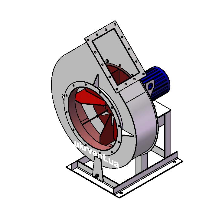 Вентилятор ВЦП110-43-5.2 (0,9Dн)-1-Пр45-ОН-ст3-1081-(з дв.)2,2-1500-1420-80-У2