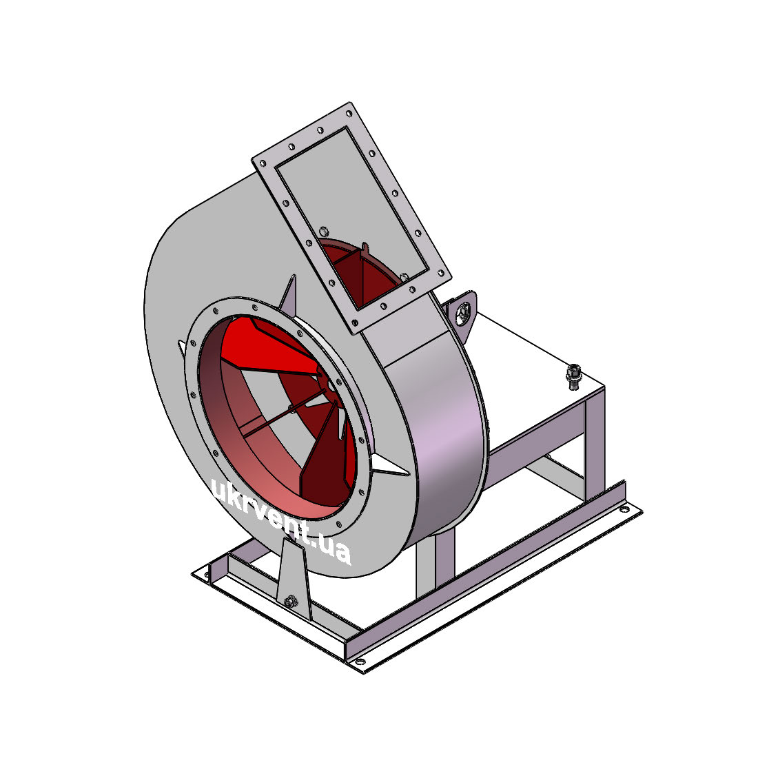 Вентилятор ВЦП110-43-5.2 (0,9Dн)-1-Пр45-ОН-ст3-1081-(без дв.)11-3000-2940-80-У2