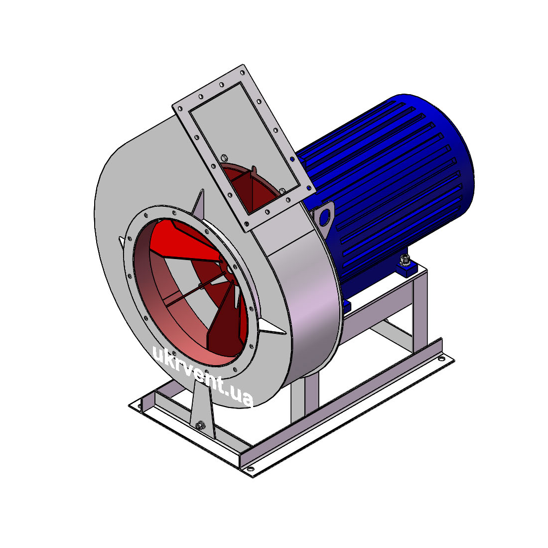 Вентилятор ВЦП110-43-5.2 (0,9Dн)-1-Пр45-ОН-ст3-1081-(з дв.)11-3000-2940-80-У2