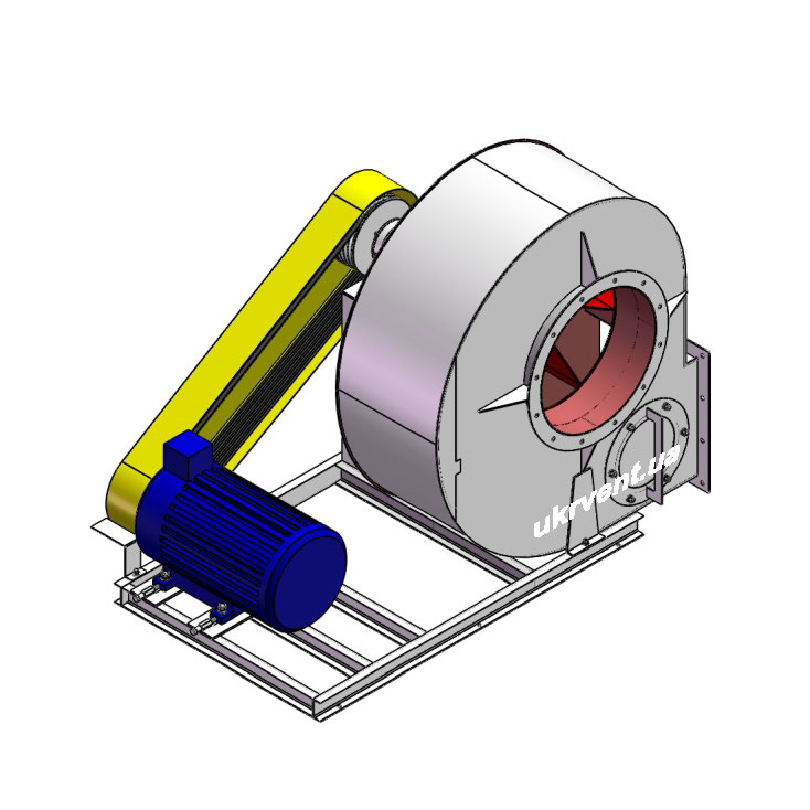 Вентилятор ВЦП115-52-10.1 (Dн)-5-Л270-ОН-ст3-1081-(з дв.)15-1000-700-80-У2