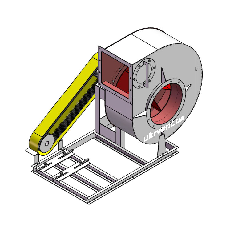 Вентилятор ВЦП115-52-10.1 (Dн)-5-Л90-ОН-ст3-1081-(без дв.)15-1000-700-80-У2