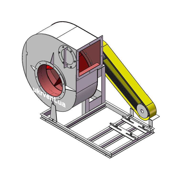 Вентилятор ВЦП115-52-10.1 (Dн)-5-Пр90-ОН-ст3-1081-(без дв.)15-1000-700-80-У2