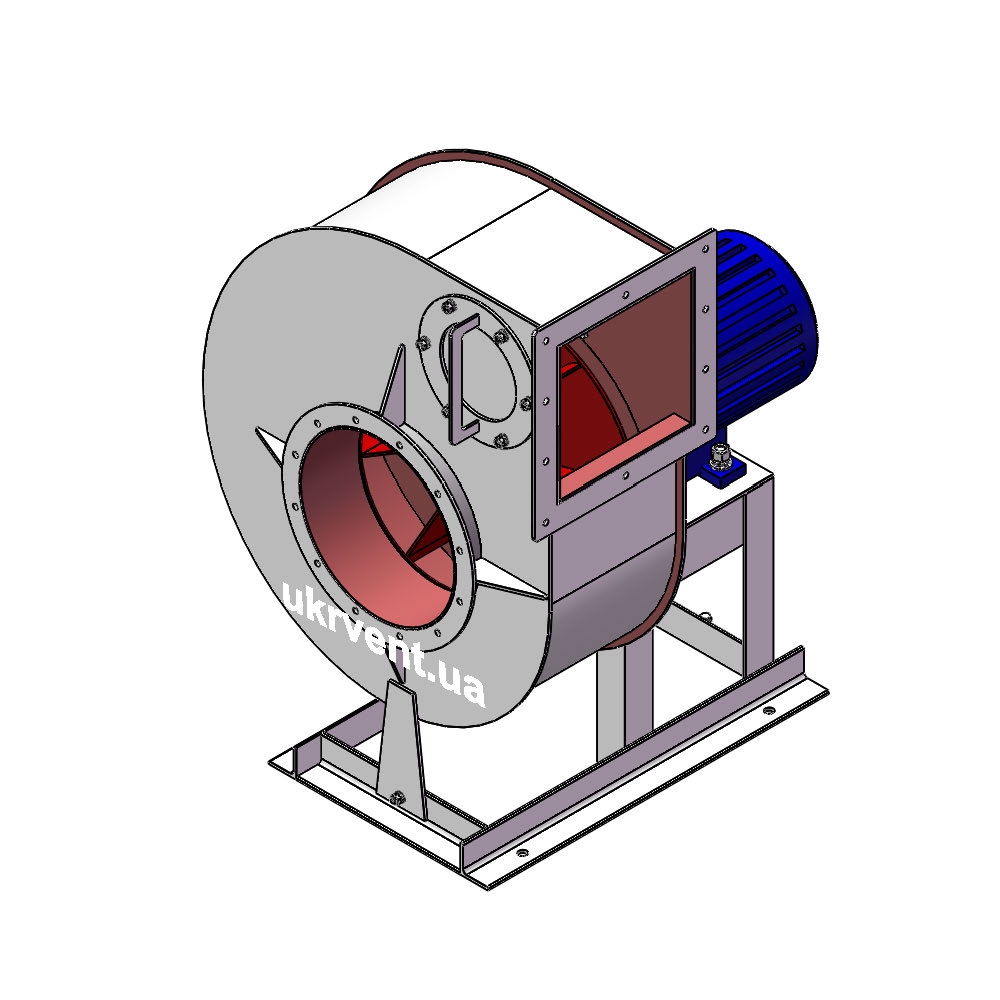 Вентилятор ВЦП115-52-4.1 (Dн)-1-Пр90-ВЗ-ст3-1081-(з дв.)1,5-1500-1420-200-У2