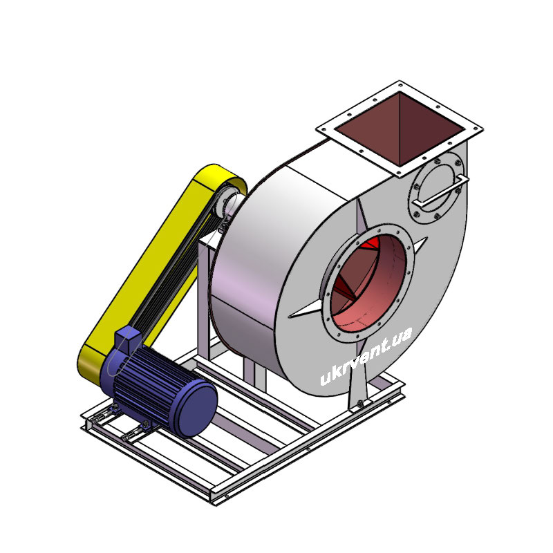 Вентилятор ВЦП115-52-6,3.1 (Dн)-5-Л0-ОН-ст3-1081-(з дв.)5,5-1500-1000-80-У2