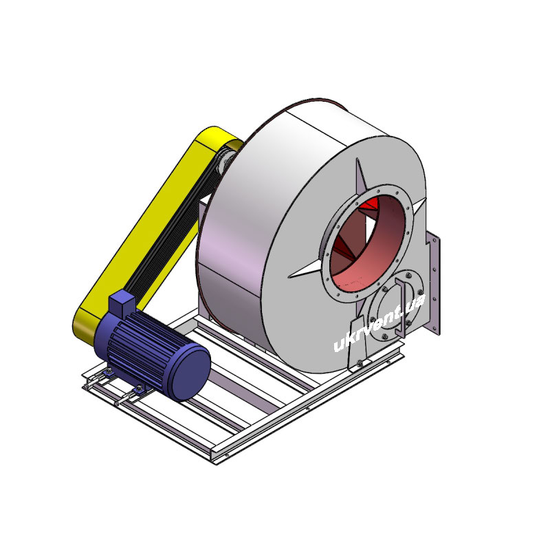 Вентилятор ВЦП115-52-6,3.1 (Dн)-5-Л270-ОН-ст3-1081-(з дв.)5,5-1500-1000-80-У2