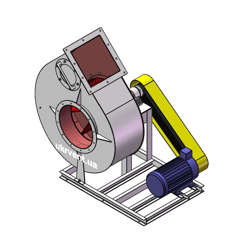 Вентилятор ВЦП115-52-6,3.1 (Dн)-5-Пр45-ОН-ст3-1081-(з дв.)5,5-1500-1000-80-У2