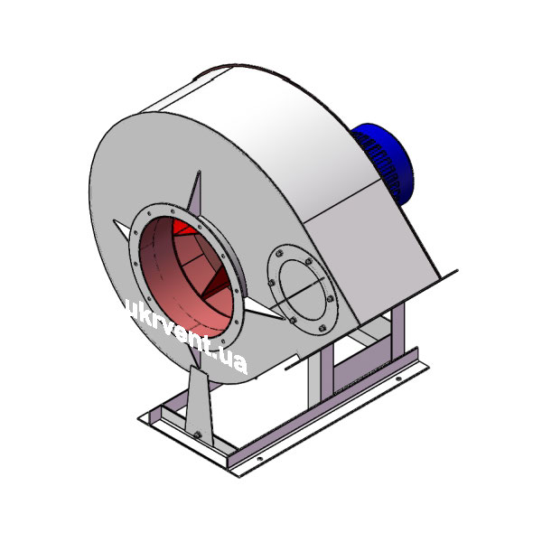 Вентилятор ВЦП115-52-8.1 (Dн)-1-Пр135-ОН-ст3-1081-(з дв.)11-1000-970-80-У2