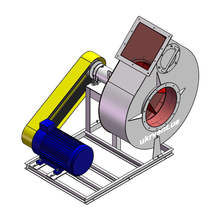 Вентилятор ВЦП115-52-8.1 (Dн)-5-Л45-ОН-ст3-1081-(з дв.)15-1500-1000-80-У2