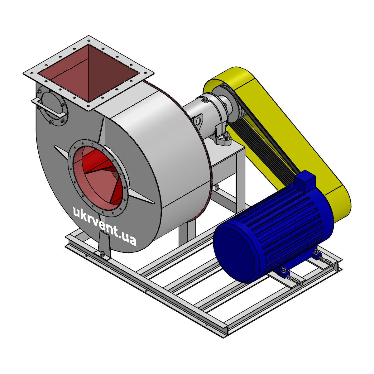 Вентилятор ВЦП130-38-6,3 з двигуном 22кВт 1500об/хв