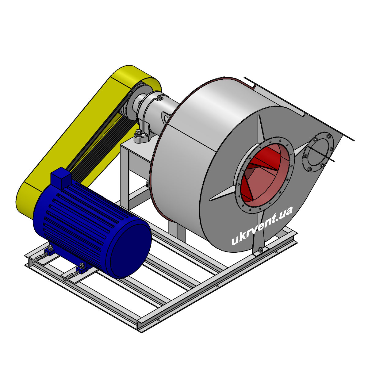 Вентилятор ВРП140-40-6,3.1 (Dн)-5-Л315-ВЗ-AISI316L-1081-(з дв.)30-3000-2000-200-У2