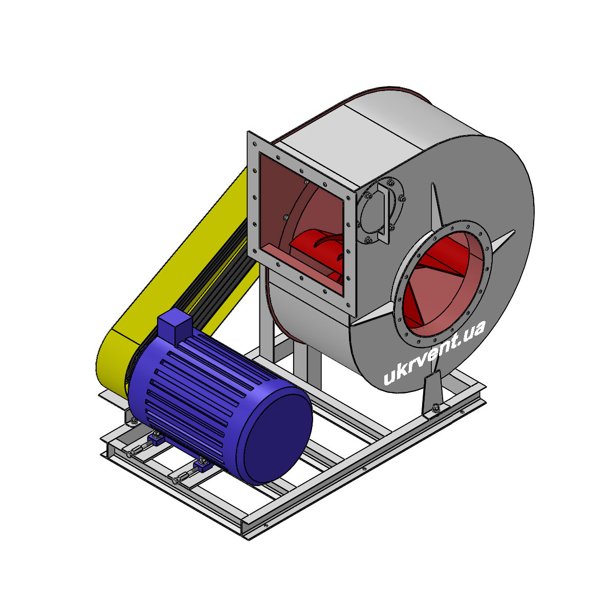 Вентилятор ВРП140-40-6,3.1 (Dн)-5-Л90-ОН-ст3-1081-(з дв.)4-1500-1000-80-У2