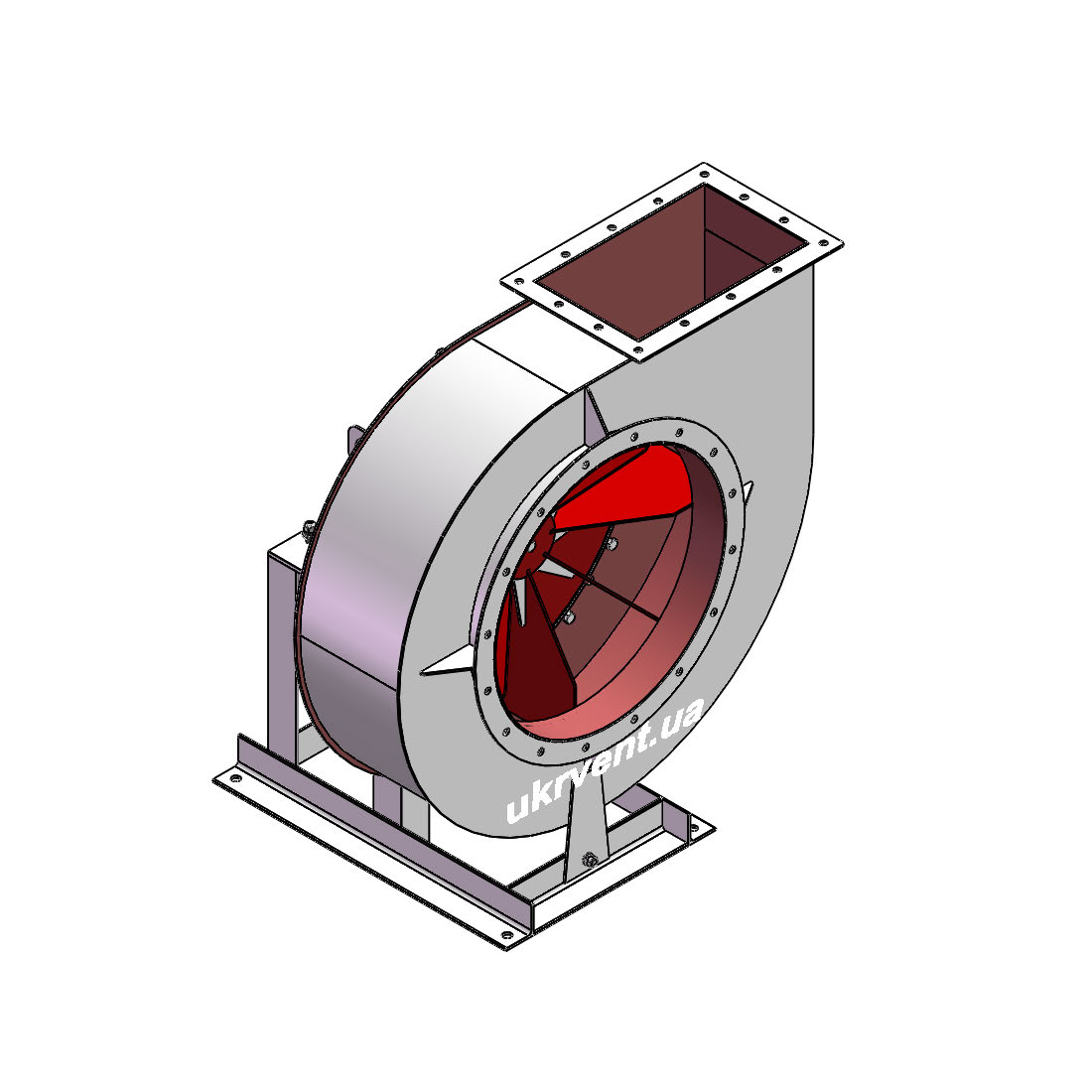 Вентилятор ВЦП5-45-6,3.2 (0,9Dн)-1-Л0-ОН-ст3-1081-(без дв.)5,5-1500-1455-80-У2