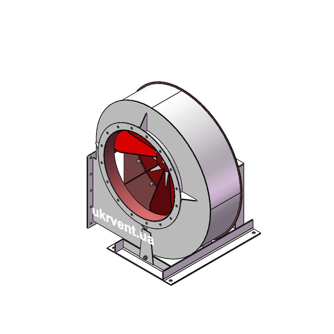 Вентилятор ВЦП5-45-6,3.2 (0,9Dн)-1-Пр270-ОН-ст3-1081-(без дв.)5,5-1500-1455-80-У2