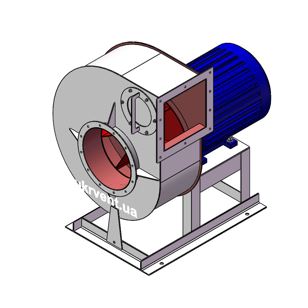 Вентилятор ВЦП6-46-4.1 (Dн)-1-Пр90-ВЗ-AISI430-1081-(з дв.)7,5-3000-2949-200-У2