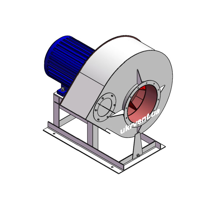 Вентилятор ВЦП6-46-5.1 (Dн)-1-Л135-ВЗпч-ст3-1081-(з дв.)22-3000-2950-200-У2