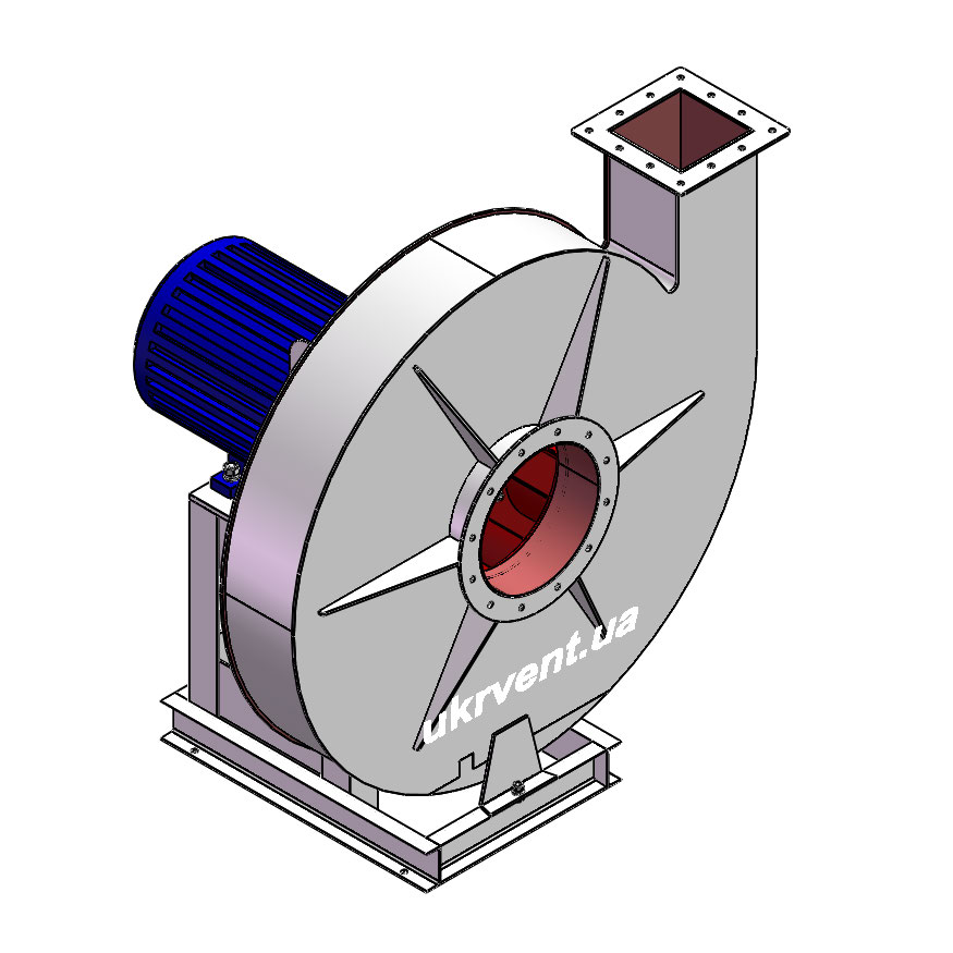 Вентилятор ВВД-12,5.1 (Dн)-1-Л0-ВЗ-AISI316Ti-АДЧР1081-(з дв.)90-1500-1470-200-У2