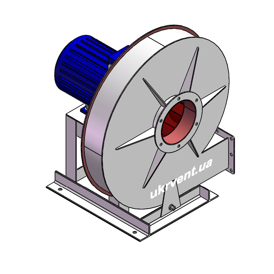 Вентилятор ВВД-4.1 (Dн)-1-Л270-ВЗ-AISI316Ti-АДЧР1081-(з дв.)2,2-3000-2805-200-У2