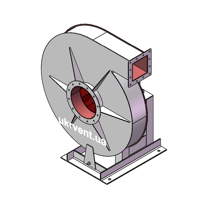 Вентилятор ВВД-8.1 (Dн)-1-Пр90-ОН-ст3-1081-(без дв.)7,5-1500-1440-200-У2