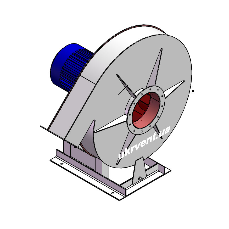 Вентилятор ВВД-9.1 (Dн)-1-Л135-ОН-ст3-1081-(з дв.)15-1500-1460-80-У2
