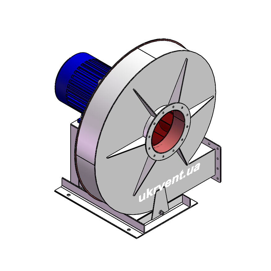 Вентилятор ВВД-9.1 (Dн)-1-Л270-ОН-ст3-1081-(з дв.)15-1500-1460-80-У2